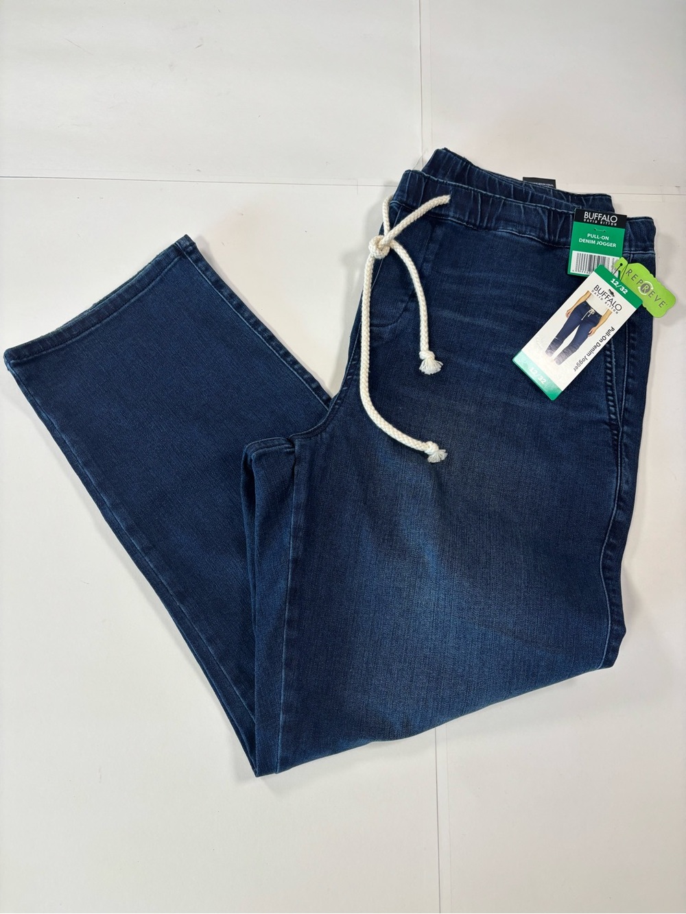 Buffalo David Bitton Women’s Pull-On Denim Jogger 12/32